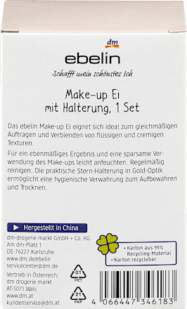 Make-up Ei mit Halterung Cozy frozy me time  ebelin