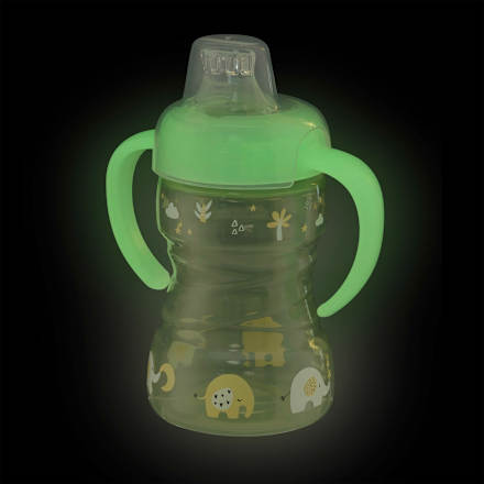 Trinklernflasche Tag&Nacht Elefant babylove