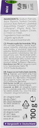 Milo iz rastlinskega olja z organsko sivko alverde NATURKOSMETIK