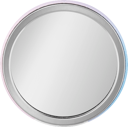 Taschenspiegel Rainbow Magic ebelin