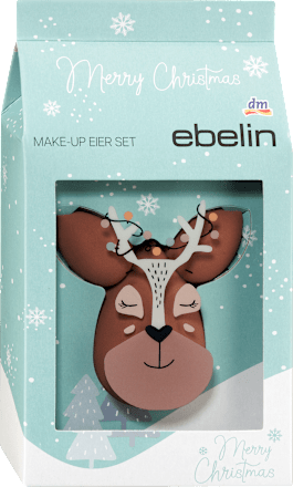 Geschenkset Make-up Eier Reh und Hase 3tlg ebelin