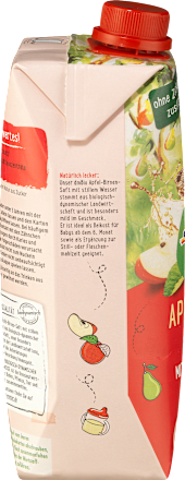 Saft Apfel-Birne mit stillem Wasser, ab dem 6. Monat dmBio