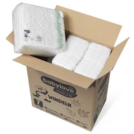 nature pelene XXL veličina 7 (16+ kg) - mesečno pakovanje, 4x36kom babylove nature