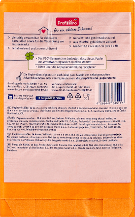 Papiertüten sortiert Profissimo