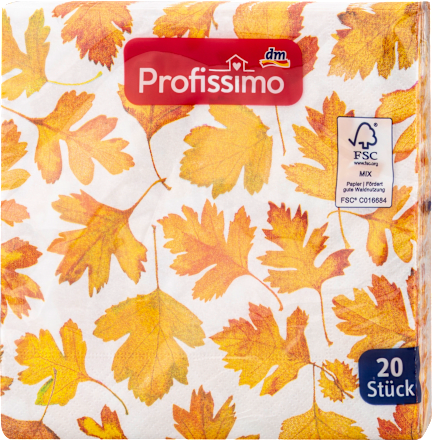 Servietten Blätter Profissimo