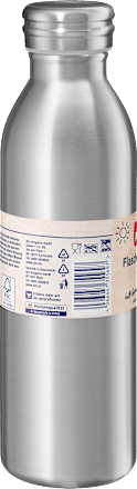 Flasche aus Edelstahl 600ml Edelstahlfarben Profissimo
