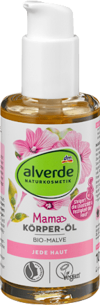 Olje za telo Mamaglück z bio slezenovcem alverde NATURKOSMETIK