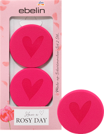 Make-up Schwämmchen Set Have a rosy day ebelin