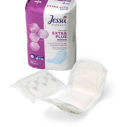 Einlagen Inkontinenz Extra Plus Jessa DISKRET