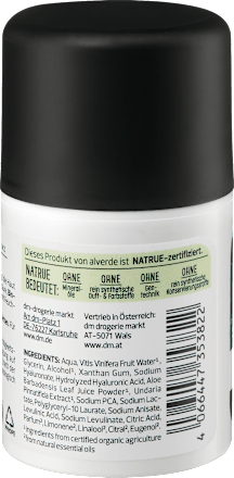 Gesichtsgel Hydro Nature 24h Hyaluron alverde MEN