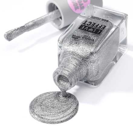 Nagellack Effect 010 Silver Glitter  trend !t up