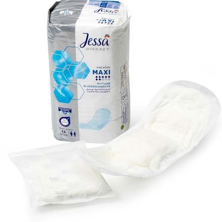 Einlagen Inkontinenz Maxi Jessa DISKRET