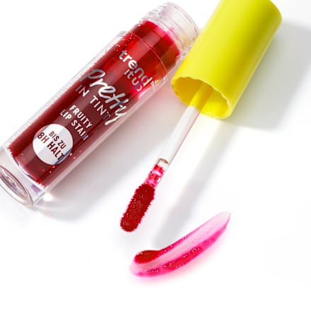 Glos za ustnice Fruity Lip Stain Pretty in Tint 030 Berry Red trend !t up