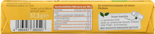 Schokoriegel, Vollmilch Keks dmBio