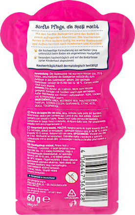 Kinder Badezusatz Kullernde Badeperlen SauBär