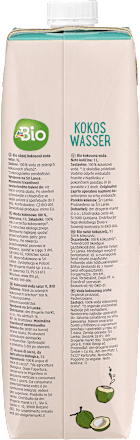 Kokoswasser Natur dmBio