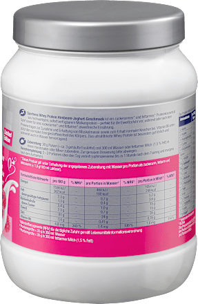 Whey Proteinpulver Himbeere Joghurt Geschmack Sportness