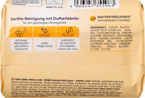 Cremeseife Milch & Honig Balea