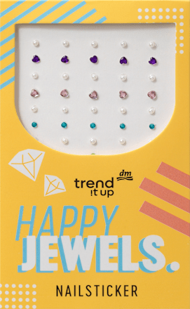 Nálepky na nechty Happy Jewels trend !t up