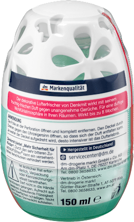 Lufterfrischer Paradise Feeling Denkmit