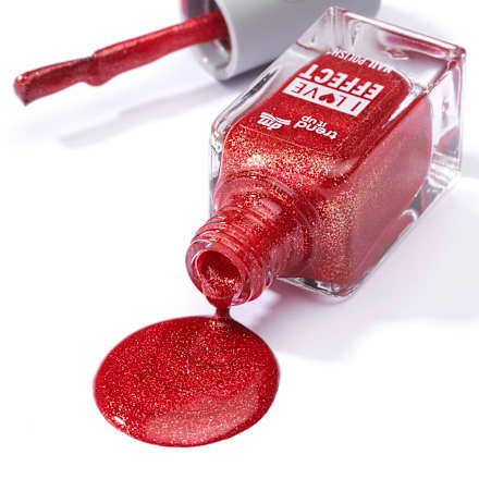 Nagellack Effect 020 Red Glitter trend !t up