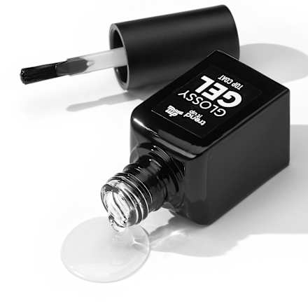 Top Coat Glossy Gel Transparent  trend !t up