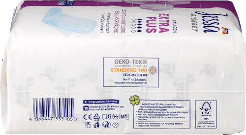 Einlagen Inkontinenz Extra Plus Jessa DISKRET