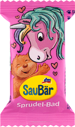 Penušava kupka, više vrsta SauBär