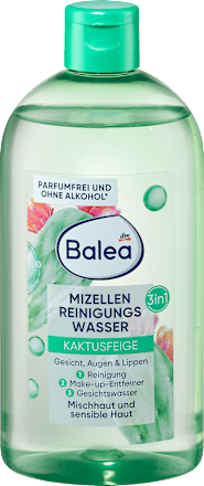 pleťová micelární voda Kaktus 3 v 1 Balea