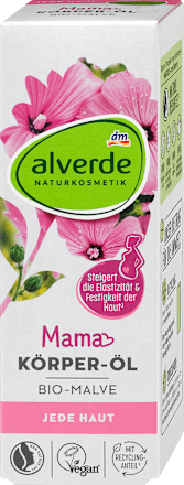 Testápoló olaj Mama bio mályvakivonattal   alverde NATURKOSMETIK