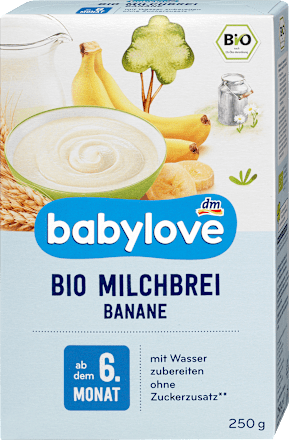Kaszka mleczna bananowa od 6. miesiąca babylove