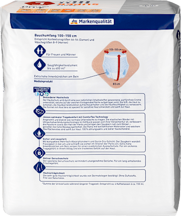 Higijenske gaćice za inkontinenciju, vel. L – super Jessa DISKRET