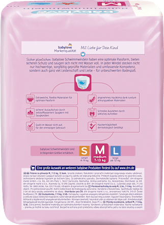 Pieluszki do pływania jednorazowe M babylove