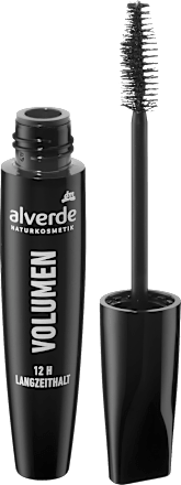 Maskara Volumen 12 h – Black  alverde NATURKOSMETIK