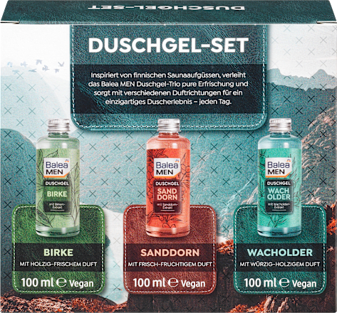 Geschenkset Duschgel 3tlg Balea MEN