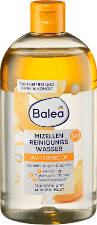 Mizellenreinigungswasser Waterproof Balea