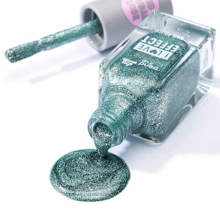 Lak za nohte 050 Turquoise Glitter trend !t up
