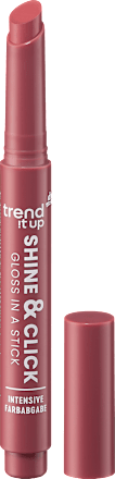 Ruj stick Shine & Click 010 Mauve Pink trend !t up