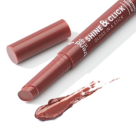 Ruj stick Shine & Click 020 Cinnamon Brown trend !t up