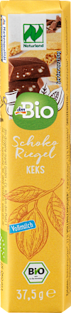 Schokoriegel, Vollmilch Keks dmBio