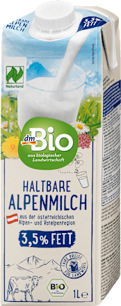 Latte 3,5%, biologico dmBio