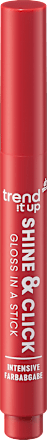 Lippenstift Shine & Click 040 Ruby Pink trend !t up