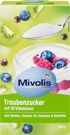 Grožđani šećer u prahu s 10 vitamina Mivolis