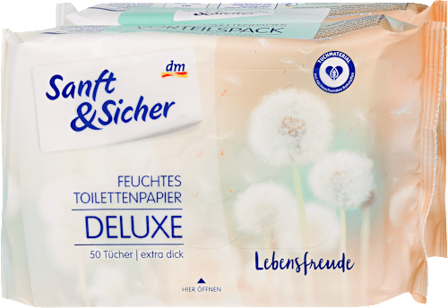 Vlažni toalet papir  "Uživanje" 2x50kom Sanft&Sicher