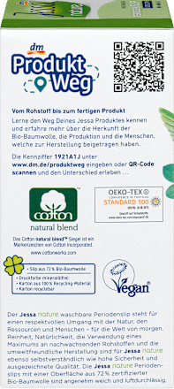 Periodenunterwäsche Slip schwarz Gr. M nature Jessa