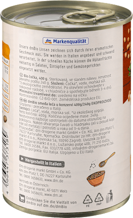 Braune Linsen dmBio