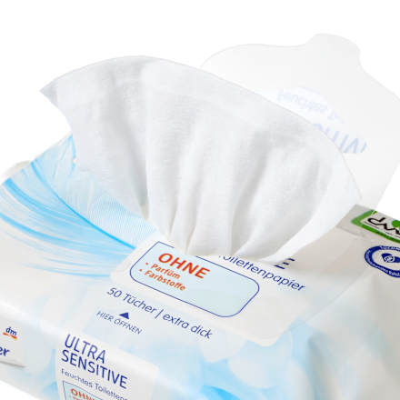 Ultra Sensitive vlažni toaletni papir Sanft&Sicher