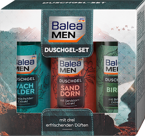 Geschenkset Duschgel 3tlg Balea MEN