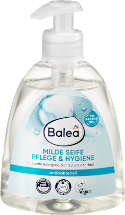 Jemné tekuté mydlo Pflege & Hygiene Balea