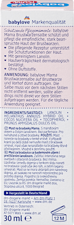 Brustwarzensalbe babylove Mama